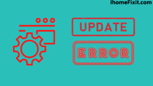 Software Update Error
