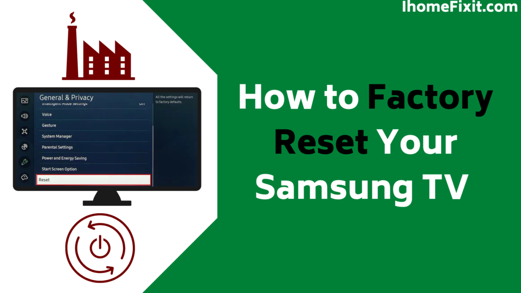How to Factory Reset Your Samsung TV?