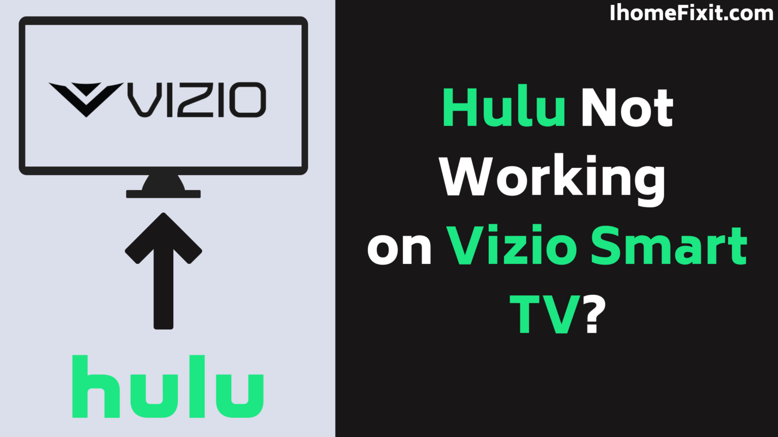 Hulu Not Working on Vizio Smart TV