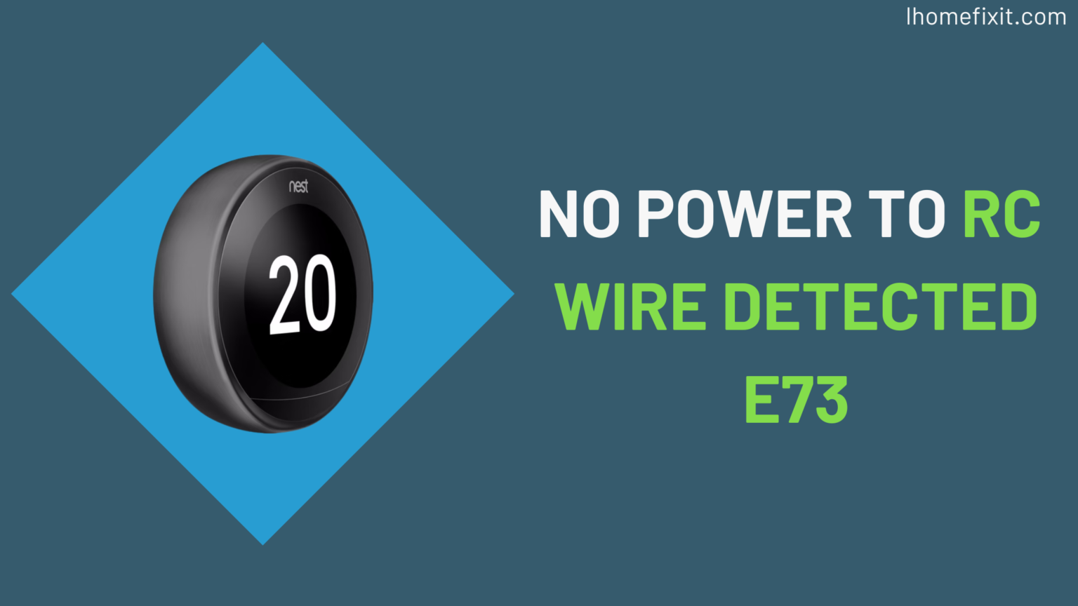 Top 5 Ways To Fix No Power to RC Wire Detected E73