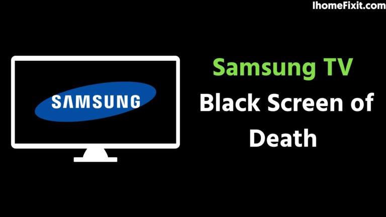 Samsung TV Black Screen of Death