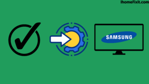 Set Samsung TV to Correct Input