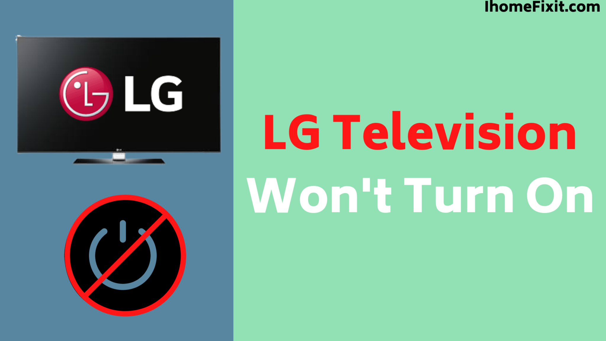 LG Television Won't Turn On FINALLY FIXED!