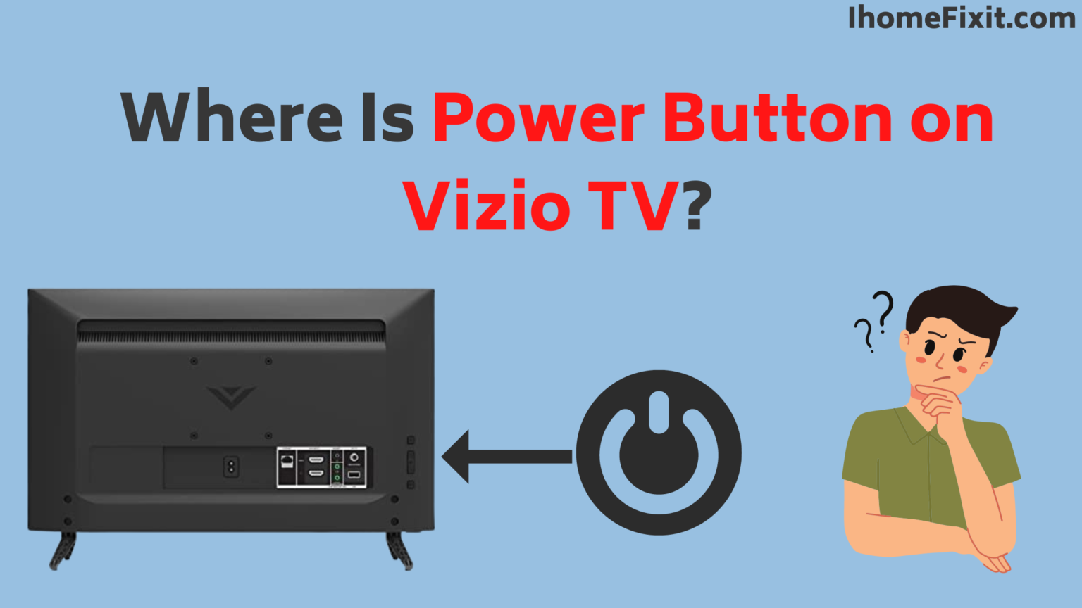 Where Is Power Button on Vizio TV? Find out Here