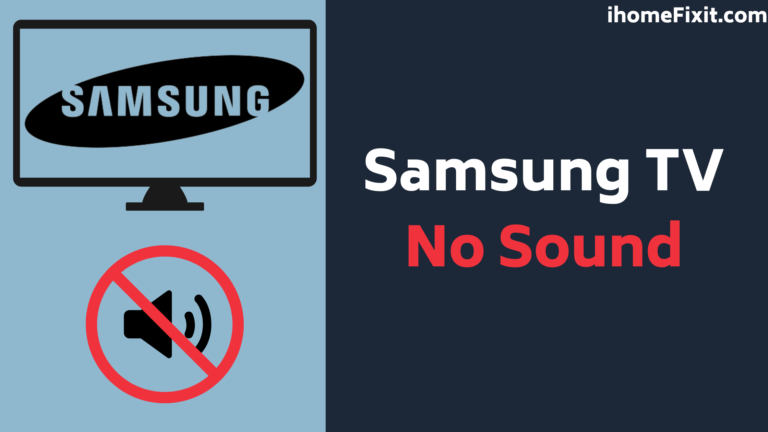 Samsung TV No Sound