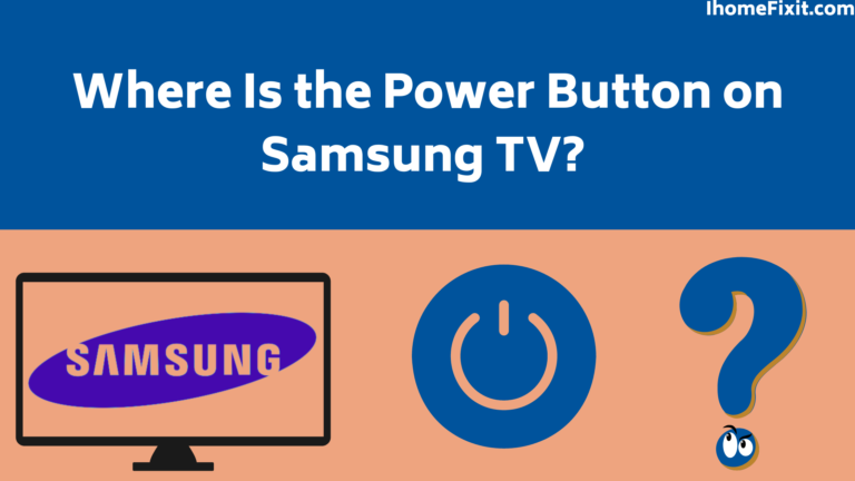 Where Is the Power Button on Samsung TV?
