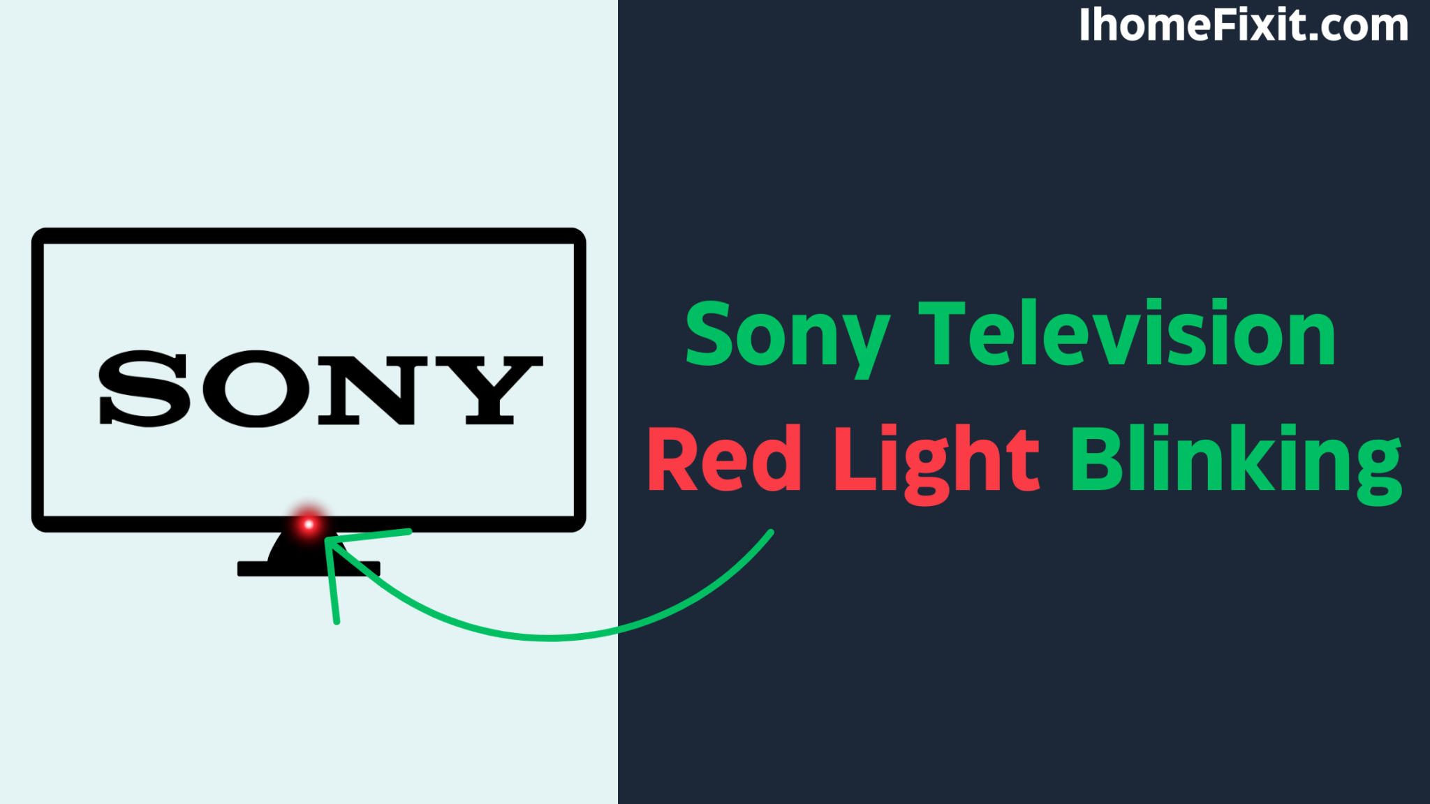 Sony Television Red Light Blinking (5+ Working Solution)