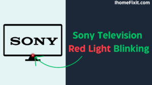 Sony Television Red Light Blinking