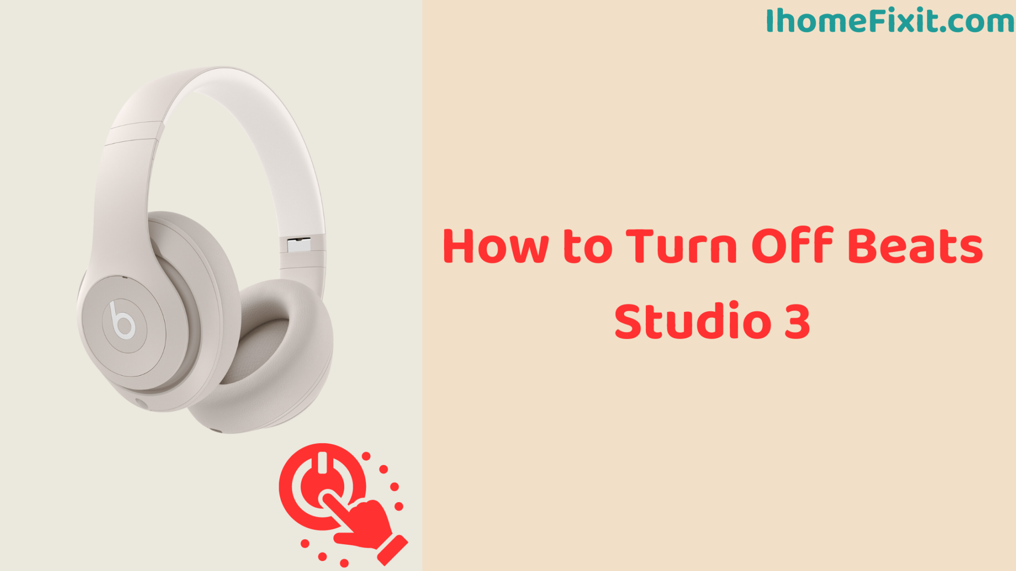 How to Turn Off Beats Studio 3 | Working Guide