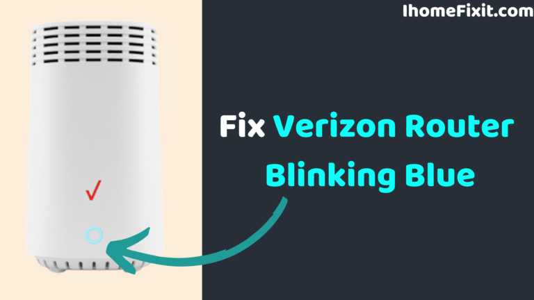 Verizon Router Blinking Blue